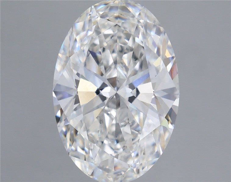 5.57 Carat Oval Shaped, Ideal Cut, E Color, VS2 Clarity, IGI Certified Lab Grown Diamond