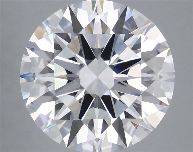 6.07 Carat Round Shaped, Ideal Cut, E Color, VVS2 Clarity, IGI Certified Lab Grown Diamond