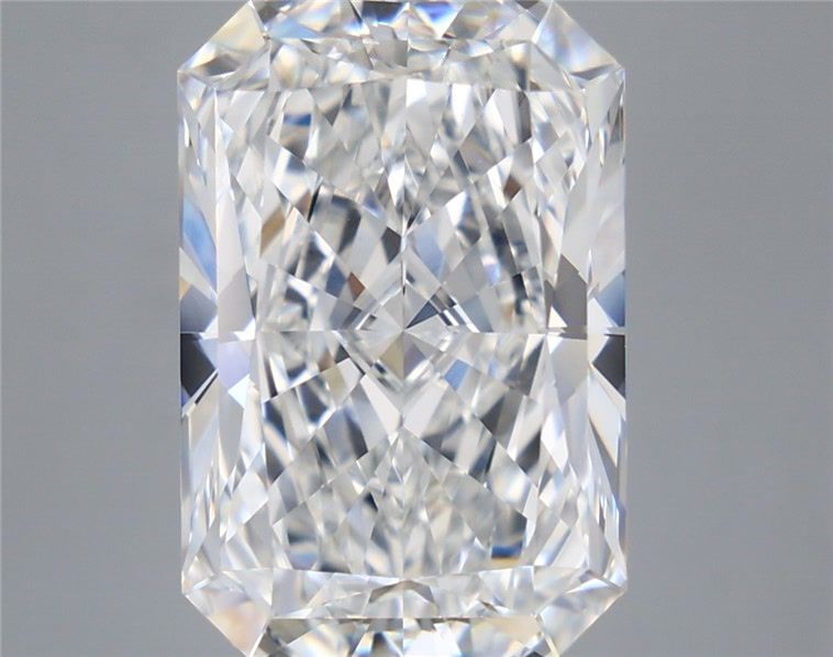 8.51 Carat Radiant Shaped, Ideal Cut, E Color, VVS2 Clarity, IGI Certified Lab Grown Diamond