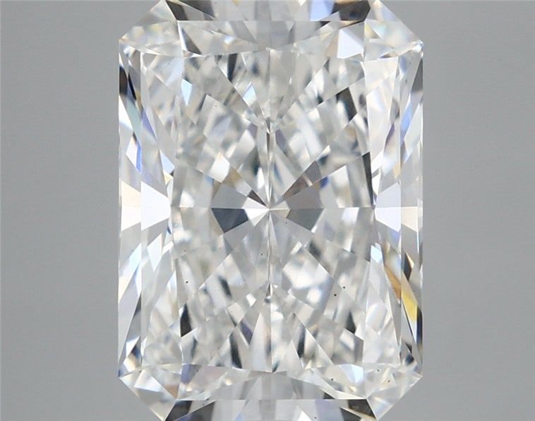 5.07 Carat Radiant Shaped, Ideal Cut, E Color, VS2 Clarity, IGI Certified Lab Grown Diamond