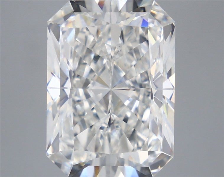 5.80 Carat Radiant Shaped, Ideal Cut, E Color, VS1 Clarity, IGI Certified Lab Grown Diamond