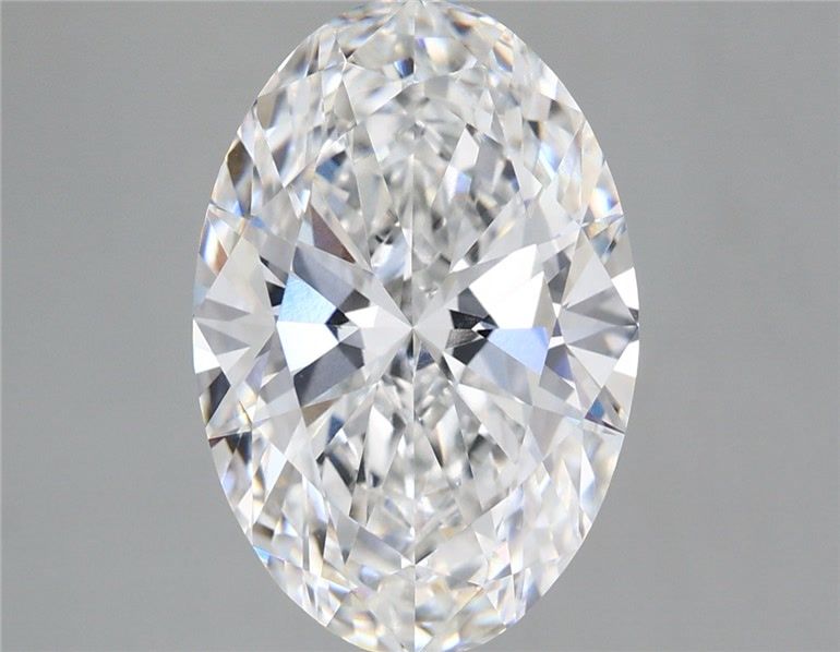 5.53 Carat Oval Shaped, Ideal Cut, D Color, VS1 Clarity, IGI Certified Lab Grown Diamond