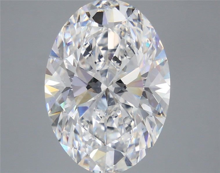6.58 Carat Oval Shaped, Excellent Cut, E Color, VVS1 Clarity, IGI Certified Lab Grown Diamond