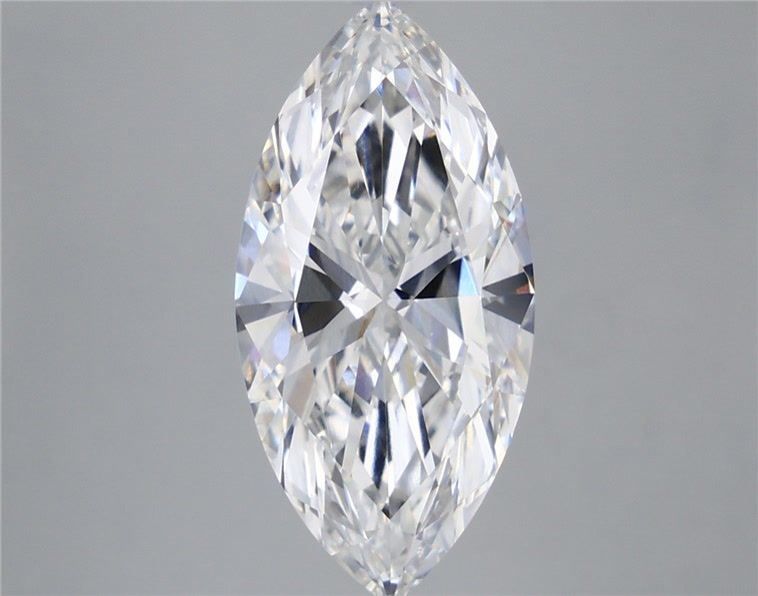 5.08 Carat Marquise Shaped, Ideal Cut, E Color, VS1 Clarity, IGI Certified Lab Grown Diamond