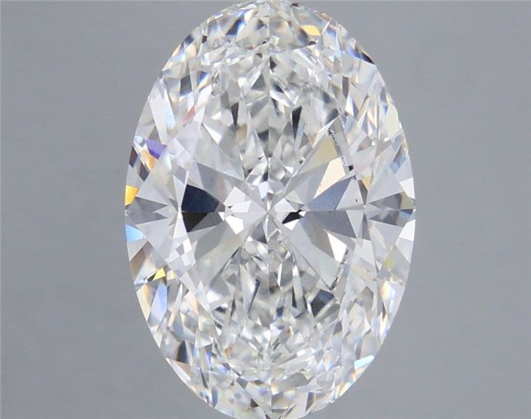 5.83 Carat Oval Shaped, Excellent Cut, E Color, VS2 Clarity, IGI Certified Lab Grown Diamond