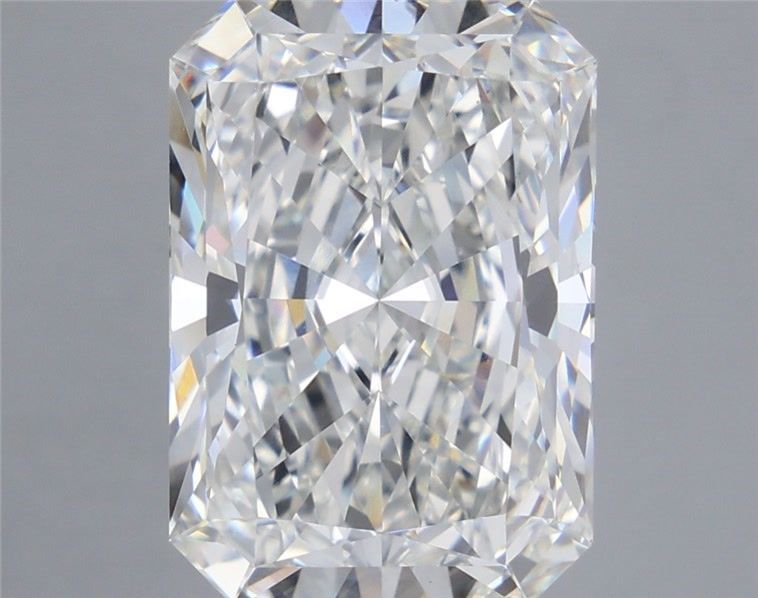 8.27 Carat Radiant Shaped, Ideal Cut, F Color, VS1 Clarity, IGI Certified Lab Grown Diamond