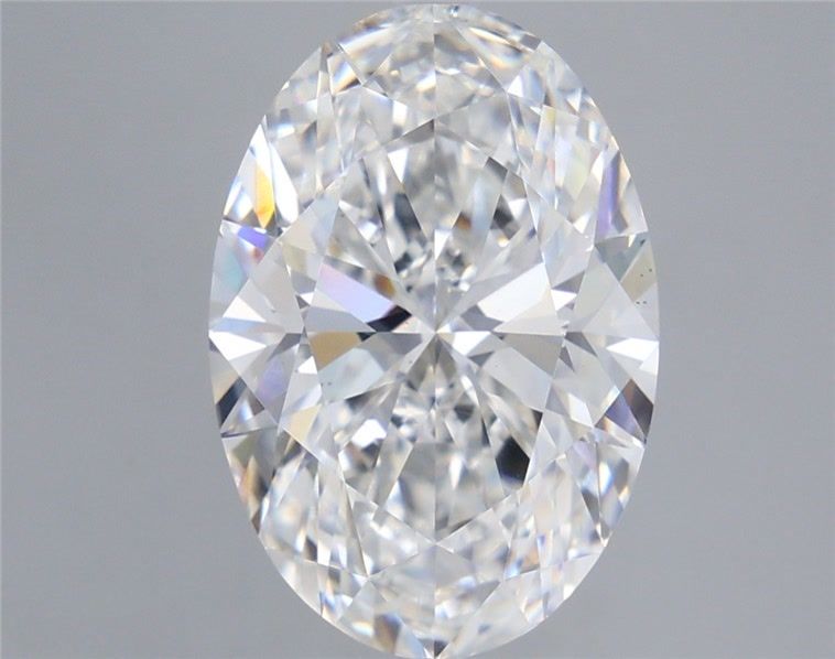 5.79 Carat Oval Shaped, Ideal Cut, E Color, VS2 Clarity, IGI Certified Lab Grown Diamond