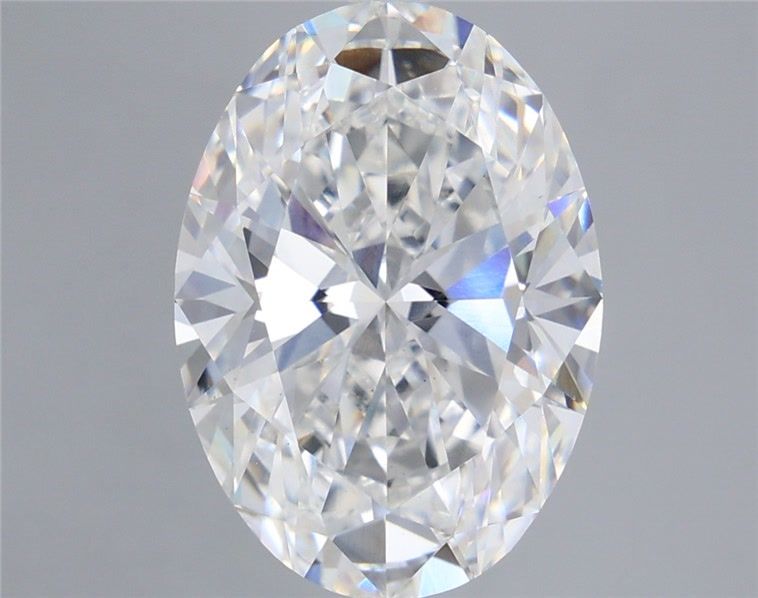 6.31 Carat Oval Shaped, Ideal Cut, E Color, VS2 Clarity, IGI Certified Lab Grown Diamond