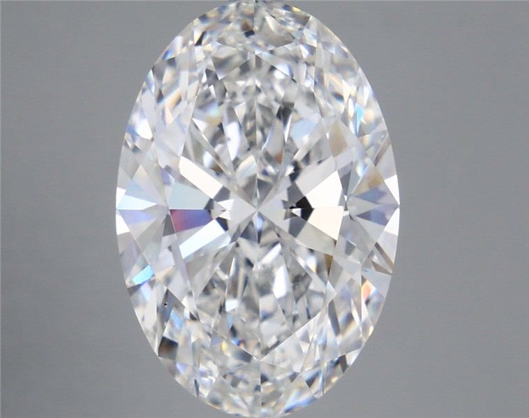 5.59 Carat Oval Shaped, Ideal Cut, D Color, VS1 Clarity, IGI Certified Lab Grown Diamond