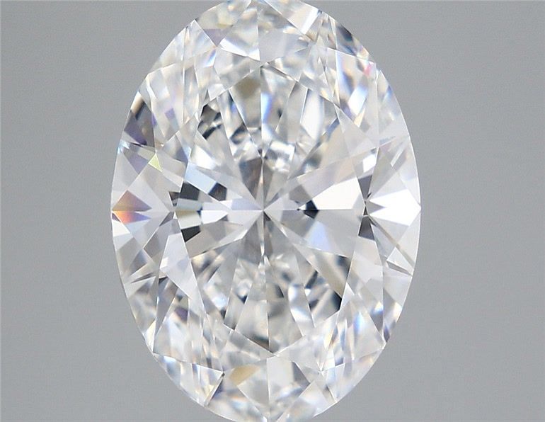 5.55 Carat Oval Shaped, Ideal Cut, E Color, VVS2 Clarity, IGI Certified Lab Grown Diamond