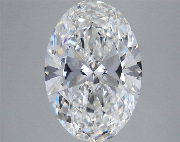 5.59 Carat Oval Shaped, Ideal Cut, F Color, VS1 Clarity, IGI Certified Lab Grown Diamond