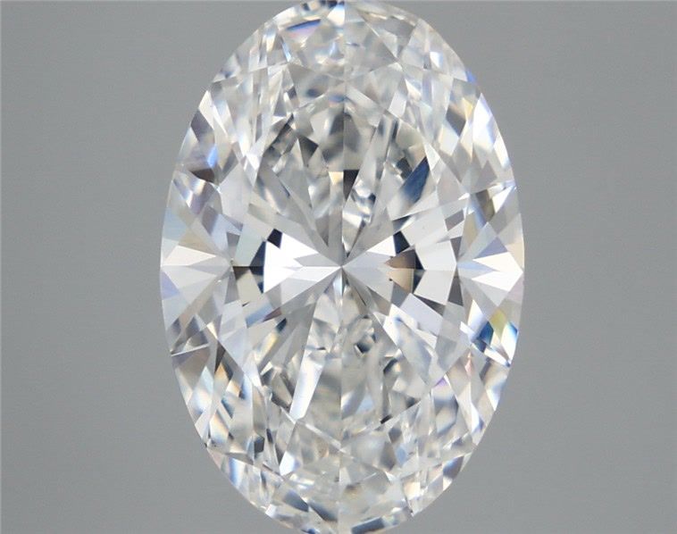 5.48 Carat Oval Shaped, Ideal Cut, F Color, VS1 Clarity, IGI Certified Lab Grown Diamond