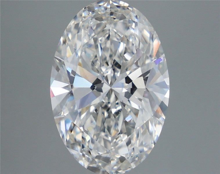 5.58 Carat Oval Shaped, Ideal Cut, E Color, VS1 Clarity, IGI Certified Lab Grown Diamond