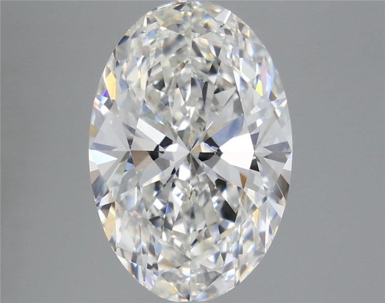 5.84 Carat Oval Shaped, Ideal Cut, F Color, VVS2 Clarity, IGI Certified Lab Grown Diamond