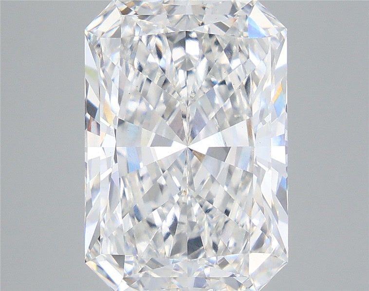 7.24 Carat Radiant Shaped, Ideal Cut, E Color, VS2 Clarity, IGI Certified Lab Grown Diamond