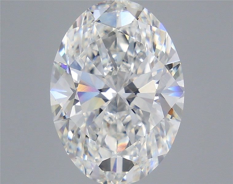 5.56 Carat Oval Shaped, Ideal Cut, F Color, VS1 Clarity, IGI Certified Lab Grown Diamond