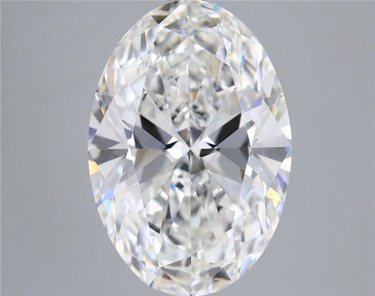 5.58 Carat Oval Shaped, Ideal Cut, E Color, VVS2 Clarity, IGI Certified Lab Grown Diamond