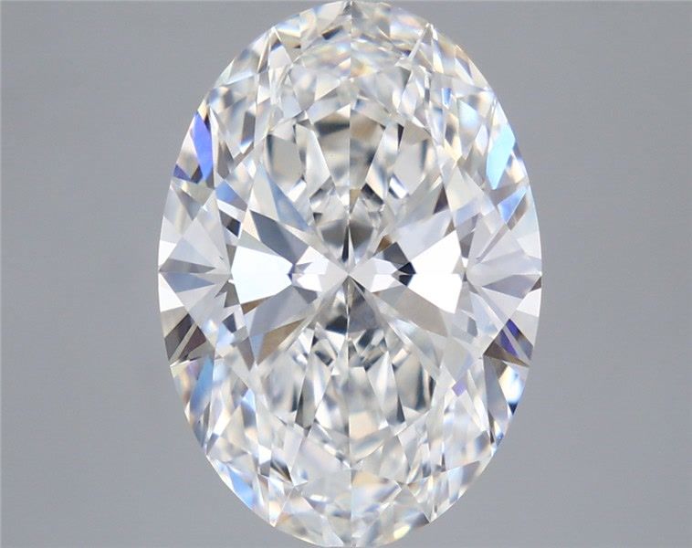 5.59 Carat Oval Shaped, Ideal Cut, E Color, VVS2 Clarity, IGI Certified Lab Grown Diamond
