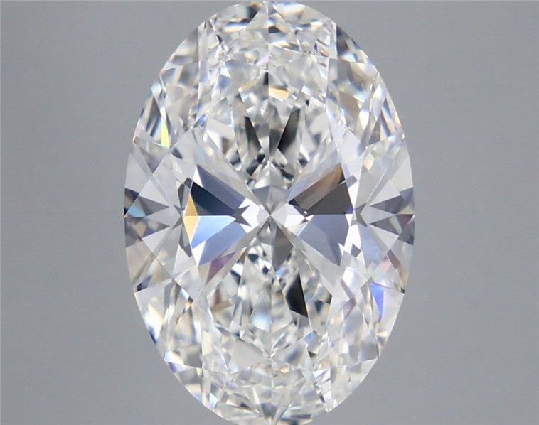 5.56 Carat Oval Shaped, Ideal Cut, E Color, VS1 Clarity, IGI Certified Lab Grown Diamond