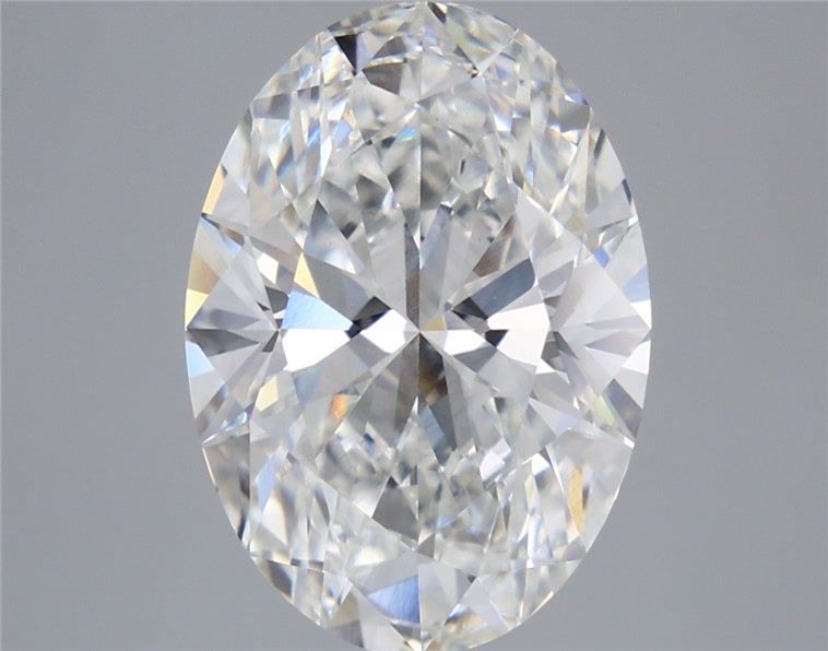 5.53 Carat Oval Shaped, Ideal Cut, E Color, VVS2 Clarity, IGI Certified Lab Grown Diamond