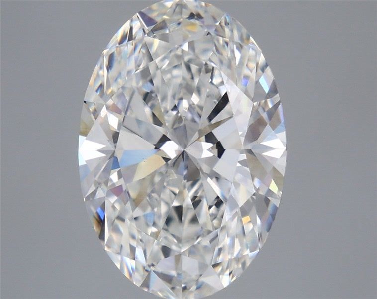 5.79 Carat Oval Shaped, Ideal Cut, E Color, VS2 Clarity, IGI Certified Lab Grown Diamond