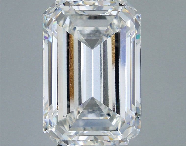 18.04 Carat Emerald Shaped, Excellent Cut, F Color, VVS2 Clarity, IGI Certified Lab Grown Diamond