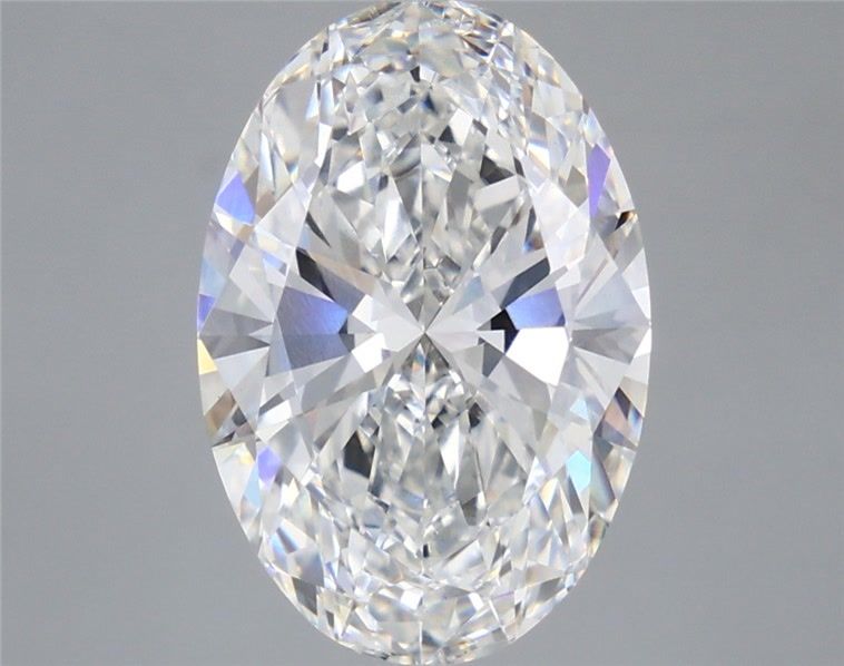 5.54 Carat Oval Shaped, Excellent Cut, E Color, VVS2 Clarity, IGI Certified Lab Grown Diamond