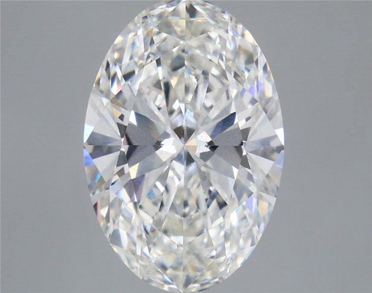 5.56 Carat Oval Shaped, Ideal Cut, F Color, VS1 Clarity, IGI Certified Lab Grown Diamond