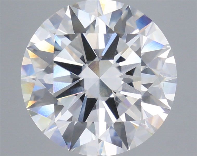 5.51 Carat Round Shaped, Ideal Cut, F Color, VS2 Clarity, IGI Certified Lab Grown Diamond