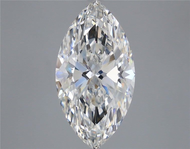 5.09 Carat Marquise Shaped, Ideal Cut, F Color, VS1 Clarity, IGI Certified Lab Grown Diamond