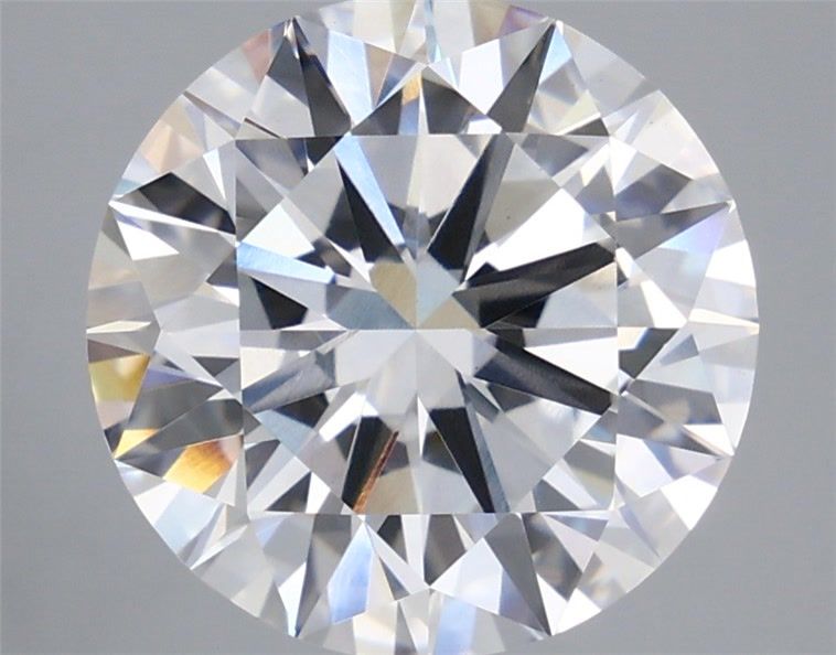 5.59 Carat Round Shaped, Excellent Cut, E Color, VVS2 Clarity, IGI Certified Lab Grown Diamond