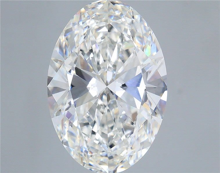 9.56 Carat Oval Shaped, Ideal Cut, F Color, VVS2 Clarity, IGI Certified Lab Grown Diamond