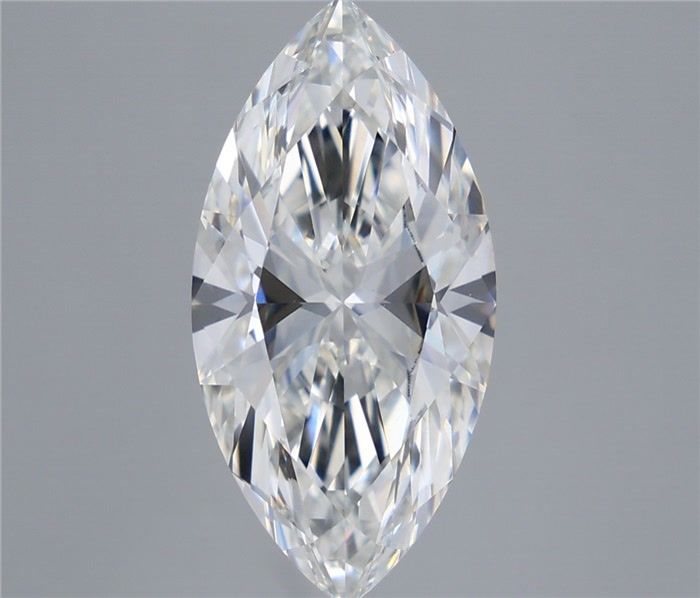 5.10 Carat Marquise Shaped, Ideal Cut, F Color, VVS2 Clarity, IGI Certified Lab Grown Diamond