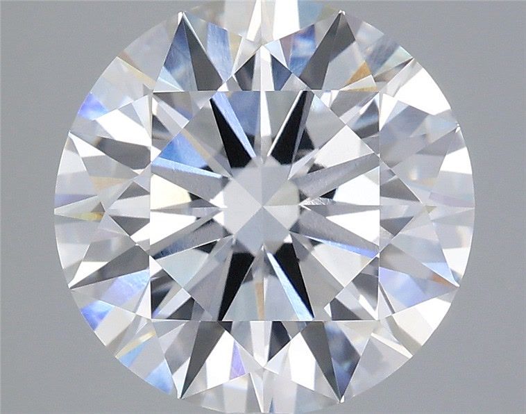 5.51 Carat Round Shaped, Ideal Cut, E Color, VVS2 Clarity, IGI Certified Lab Grown Diamond