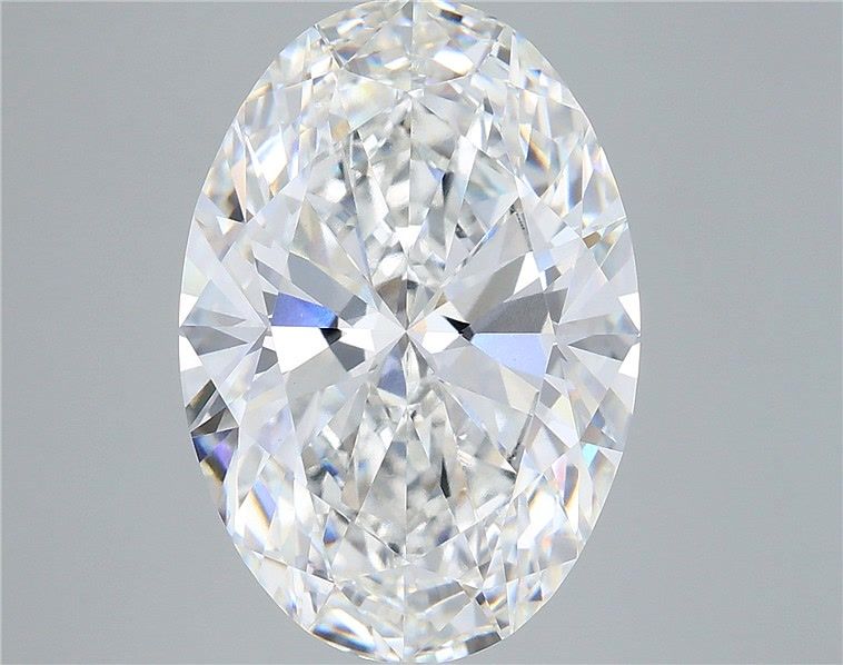 8.53 Carat Oval Shaped, Ideal Cut, F Color, VS1 Clarity, IGI Certified Lab Grown Diamond