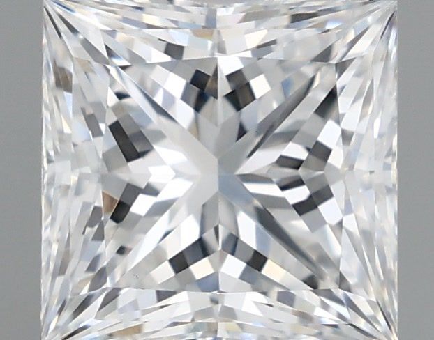 1.91 Carat Princess Shaped, Ideal Cut, E Color, VS1 Clarity, IGI Certified Lab Grown Diamond