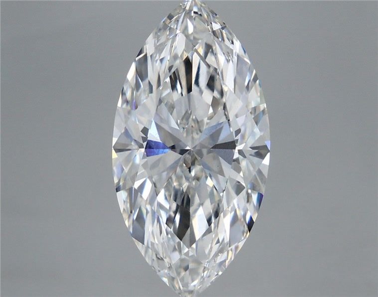 5.33 Carat Marquise Shaped, Ideal Cut, F Color, VVS2 Clarity, IGI Certified Lab Grown Diamond