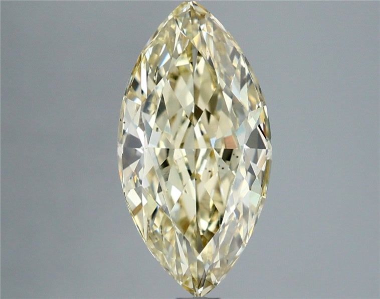 2.54 Carat Marquise Shaped, Ideal Cut, VVS2 Clarity, IGI Certified Lab Grown Diamond