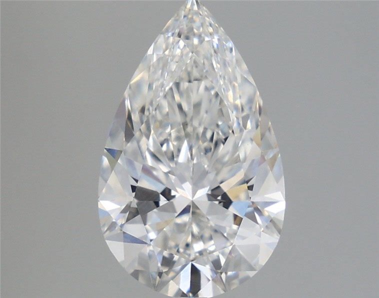 3.55 Carat Pear Shaped, Ideal Cut, F Color, VVS2 Clarity, IGI Certified Lab Grown Diamond