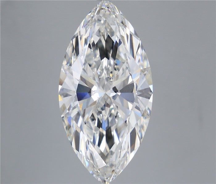 7.55 Carat Marquise Shaped, Ideal Cut, F Color, VVS2 Clarity, IGI Certified Lab Grown Diamond