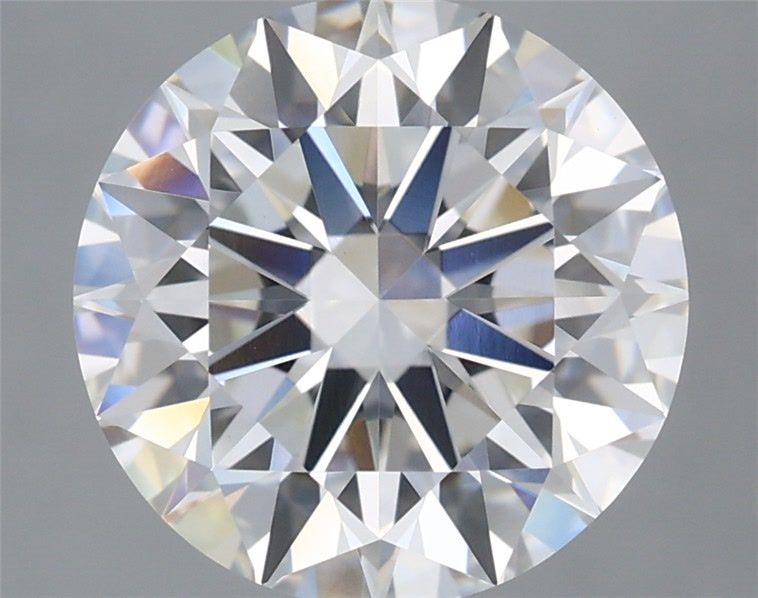 4.54 Carat Round Shaped, Ideal Cut, F Color, VVS2 Clarity, IGI Certified Lab Grown Diamond