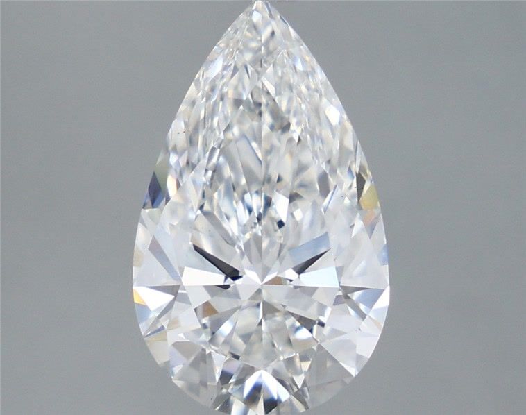 3.54 Carat Pear Shaped, Ideal Cut, E Color, VS2 Clarity, IGI Certified Lab Grown Diamond