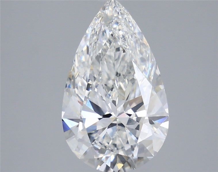 2.99 Carat Pear Shaped, Ideal Cut, E Color, VVS2 Clarity, IGI Certified Lab Grown Diamond