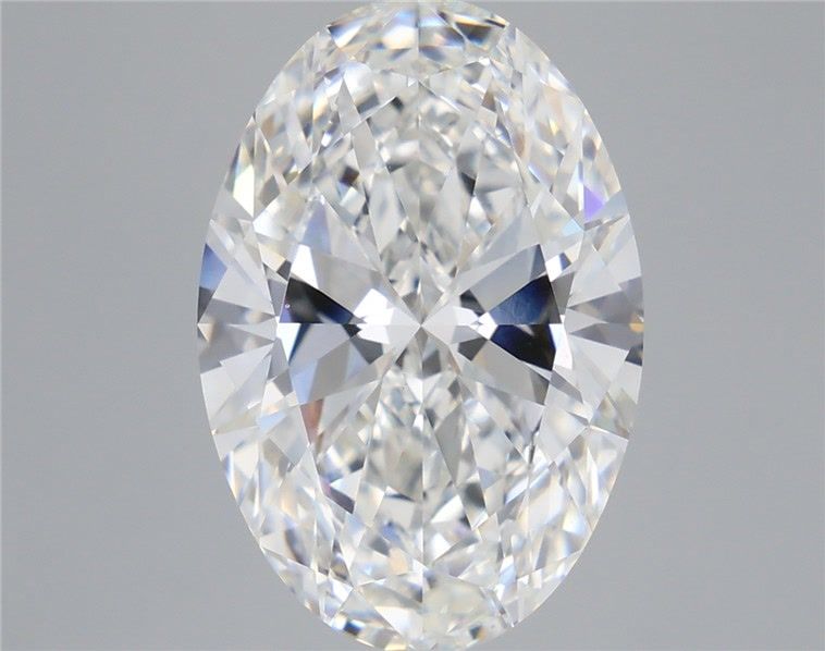 6.81 Carat Oval Shaped, Ideal Cut, F Color, VS1 Clarity, IGI Certified Lab Grown Diamond