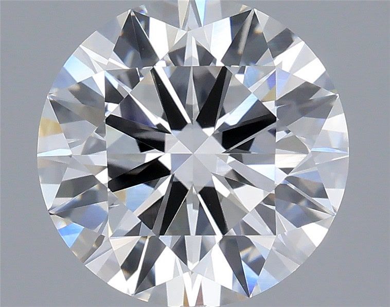 2.89 Carat Round Shaped, Ideal Cut, E Color, VVS2 Clarity, IGI Certified Lab Grown Diamond