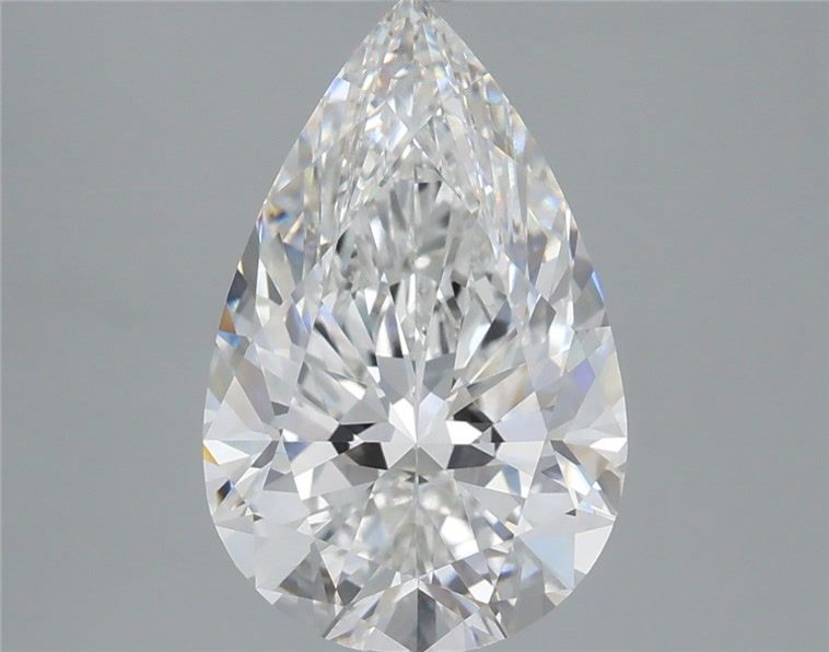3.57 Carat Pear Shaped, Ideal Cut, E Color, VVS2 Clarity, IGI Certified Lab Grown Diamond
