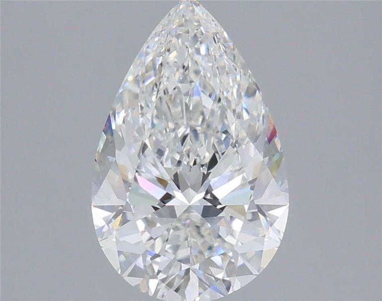 3.32 Carat Pear Shaped, Ideal Cut, E Color, VVS2 Clarity, IGI Certified Lab Grown Diamond