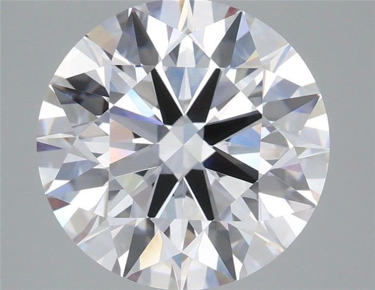 5.53 Carat Round Shaped, Ideal Cut, E Color, VVS2 Clarity, IGI Certified Lab Grown Diamond