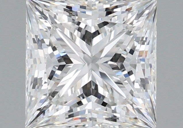 1.95 Carat Princess Shaped, Ideal Cut, F Color, VS1 Clarity, IGI Certified Lab Grown Diamond