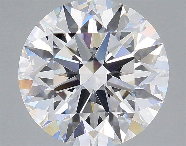3.57 Carat Round Shaped, Ideal Cut, E Color, VVS2 Clarity, IGI Certified Lab Grown Diamond